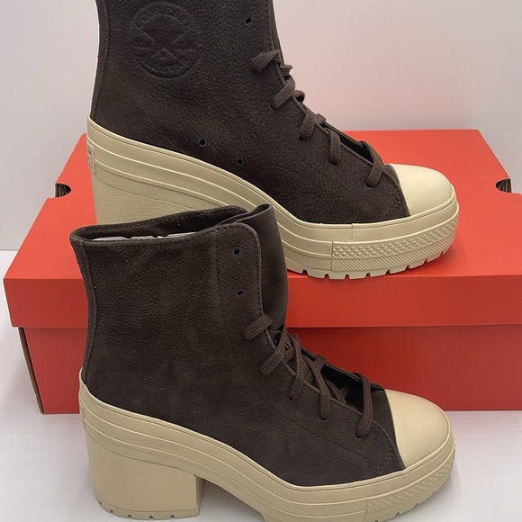 Converse WMNS CHUCK 70 DE LUXE HEEL HI FRESH BREW/FRESH BREW A11542C Platforms - Picture 2 of 16